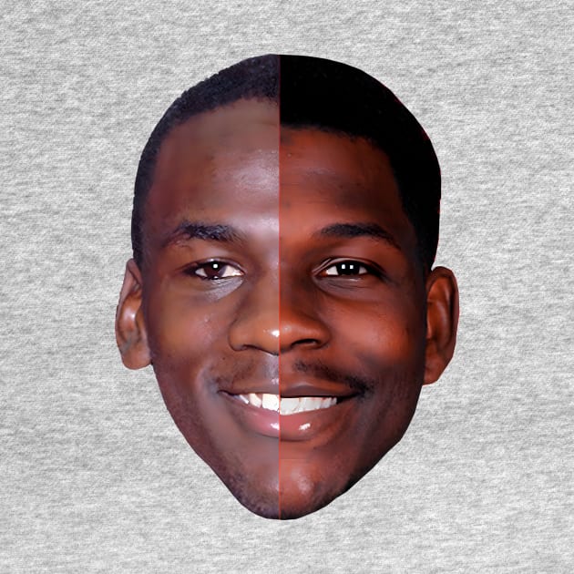 Michael Jordan Anthony Edwards Mash up by Dystopianpalace